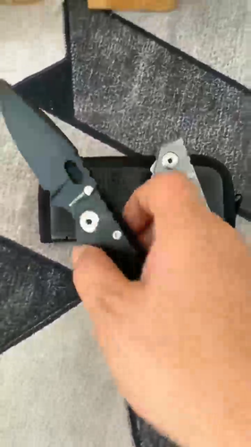 8'' New CNC CPM154 Blade Full Titanium Handle Tactics Folding Pocket Knife VTF36 - Video 1 of 1
