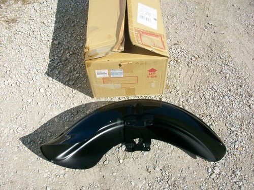 OEM! Brand New! 2008 Kawasaki Vulcan 1600 Nomad VN1600D Black Front Fender - Picture 10 of 10