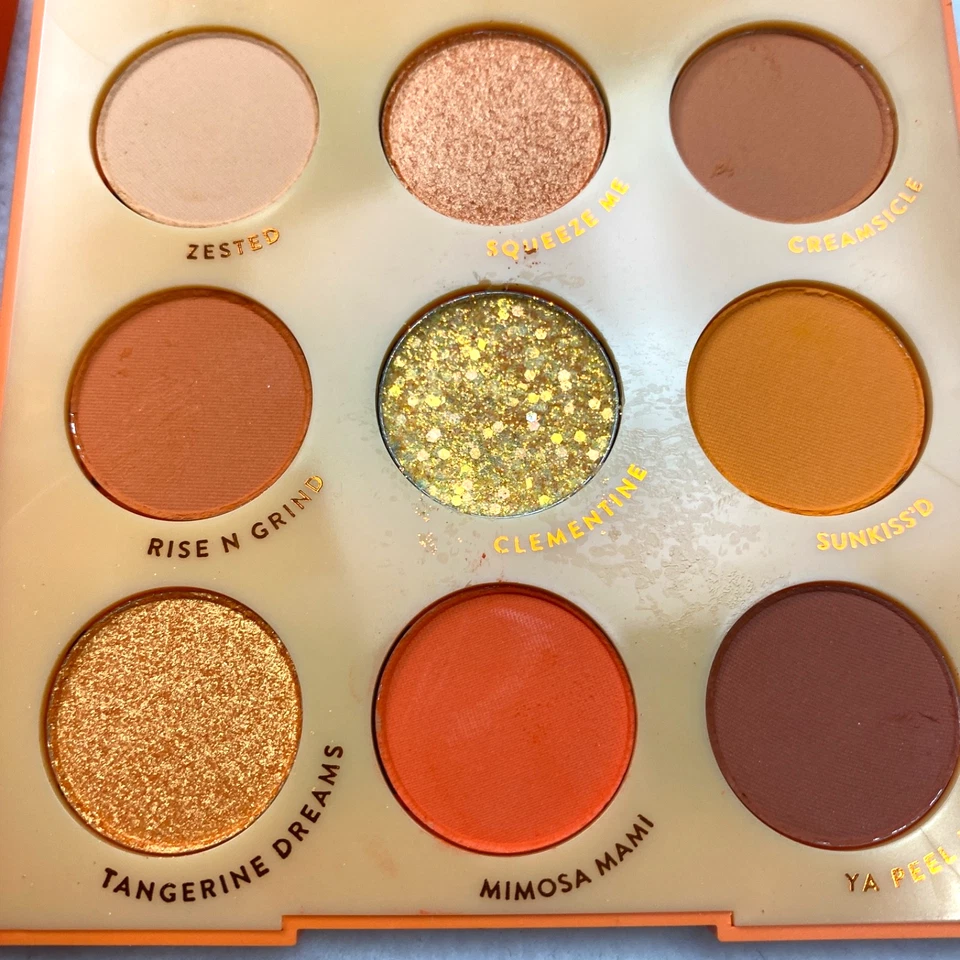 Colourpop Orange You Glad? Pressed Powder 9 Pan Eyeshadow Palette 0.3oz - Image 4 of 4