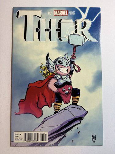 Thor #1 Skottie Young VARIANT | NM | Jane Foster | Malekith | Marvel 2014