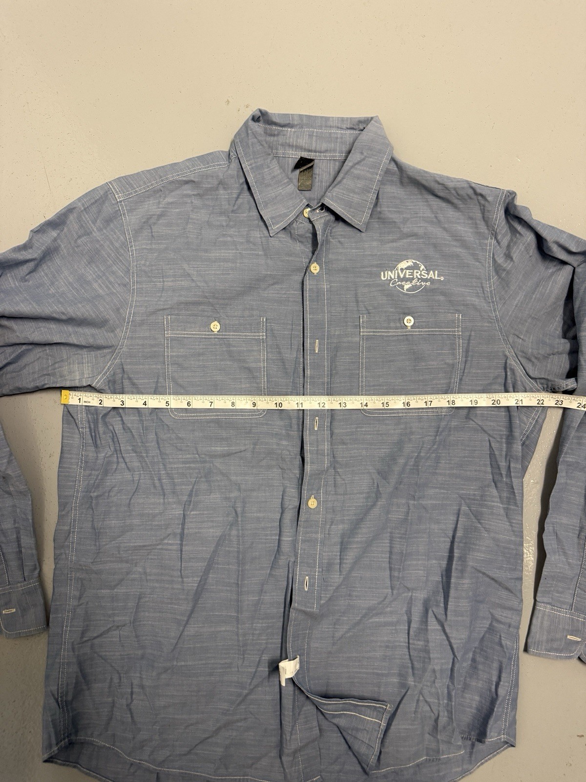 Universal Studios Creative Men’s Button Down Large - image 7
