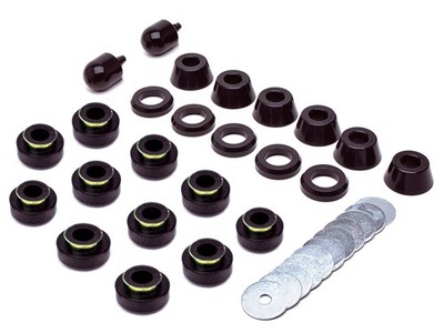 Karosserie Gummi Karosseriebuchsen standard Polyurethane Jeep Wrangler TJ 96-06