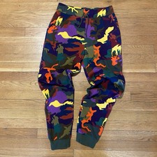 Polo Ralph Lauren Kids L/G 14-16 Multicolor Camo Big Pony Fleece Joggers Pants