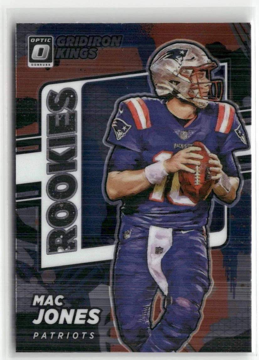 2021 Donruss Optic #RGK-6 Mac Jones Rookie Gridiron Kings ☘️R08