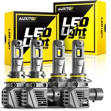 AUXITO 9005 HB3 LED Headlight Super Bright Kit Bulbs HIGH/LOW Beam 6500K White