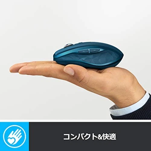 ROJIKU ANYWHERE 2S Wireless Mouse MX1600sMT Unifying Bluetooth Fast Recharg 381 - Image 3 of 4