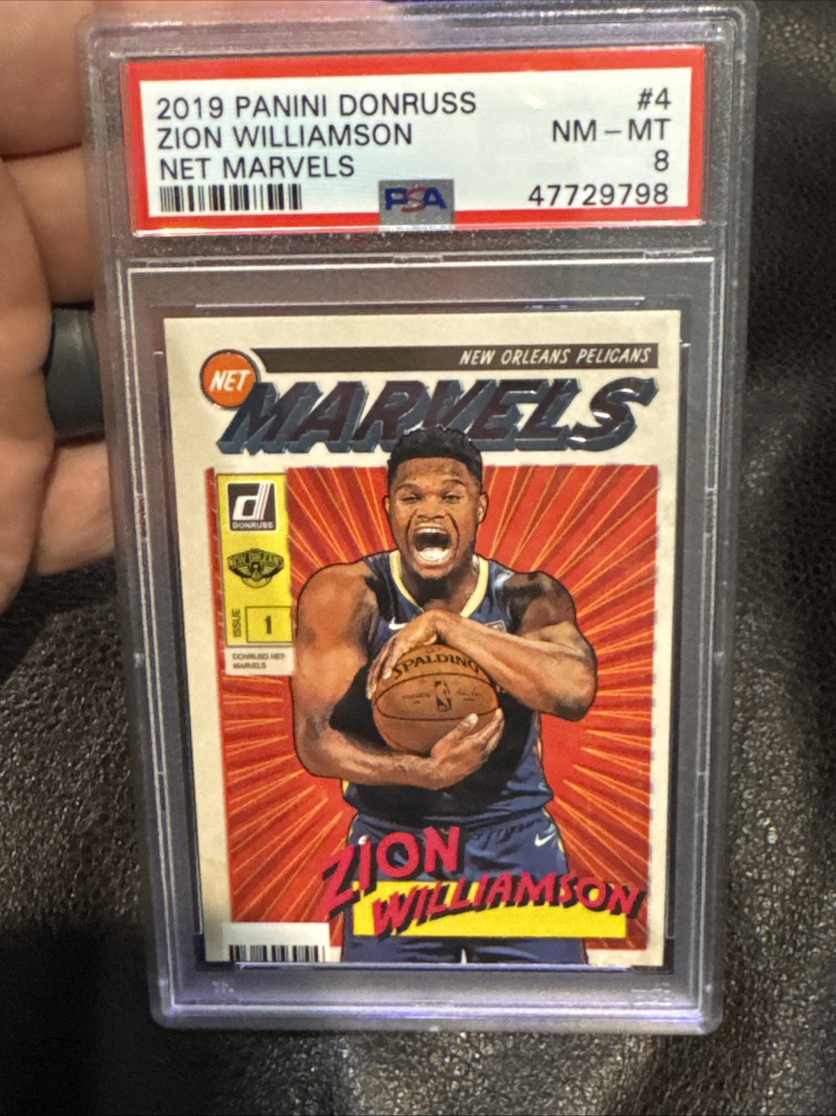 Zion Williamson 2019 Donruss #4 Net Marvels Price Guide - Sports