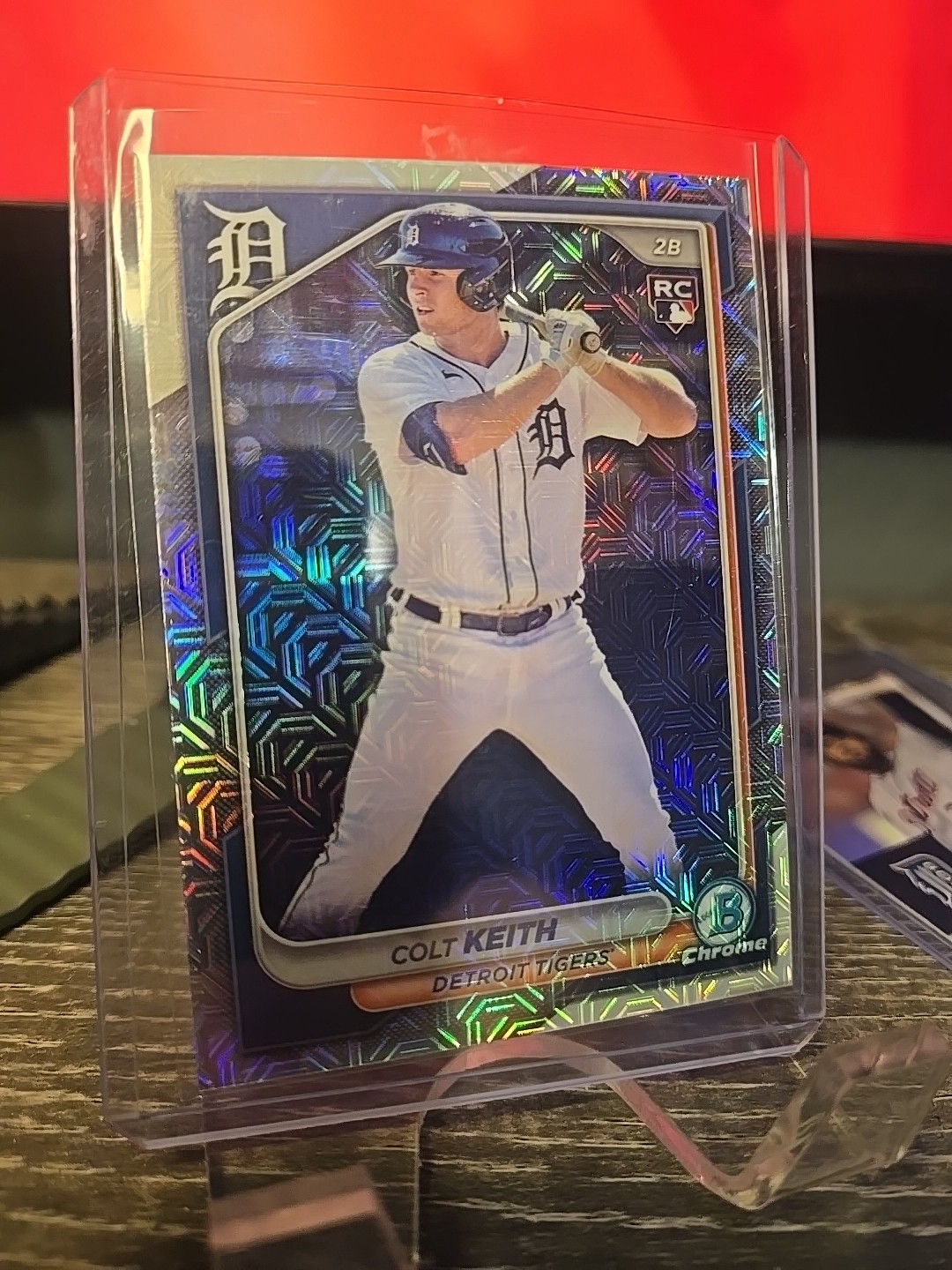 2024 Bowman Chrome - Colt Keith #34 Mojo Refractor (RC)