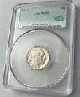 1914 P BUFFALO NICKEL CAC MS65