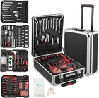 800Pcs Tool Set w/Trolley Case Box Organize Mechanics Tool Kit Wrenches Socket