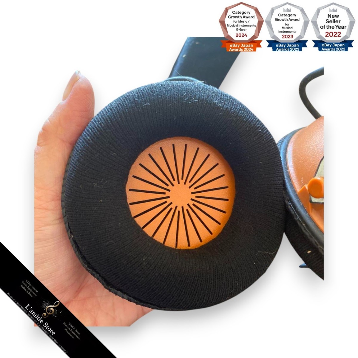 Yamaha JB0029 Headphones Wired Black Great Sound Quality | eBay