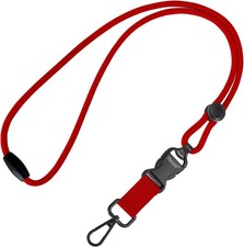 Breakaway Neck Lanyards for ID Badges Adjustable Durable Heavy Duty Lanyard w...