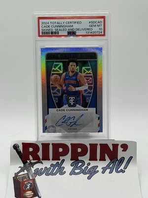 2024-25 Panini Totally Certified - Signed Sealed and Delivered