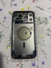 Apple iPhone 12 Pro Max Blue 100%Original Chassis Housing Empty GRADE C