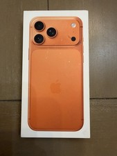 Apple iPhone 17 Pro Max Box Empty Box Only For Orange Phone