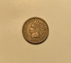 1863 Indian Head Cent AU Almost Uncirculated
