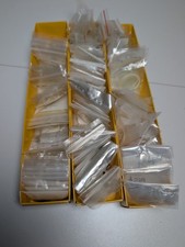 Lot Of Assorted NOS Glass Wristwatch Crystals Watchmaker Estate Horology Parts