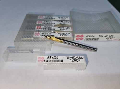 OSG 4mm 90deg HSS NC Spot Drill 5pcs - Picture 1 of 2