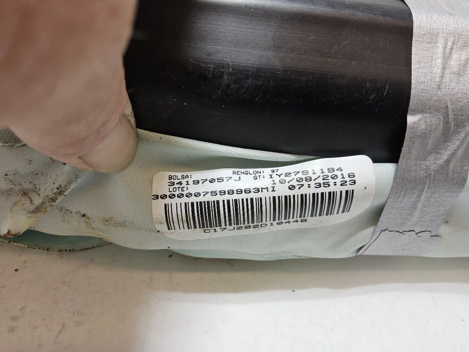 Bolsa de aire cortina techo pasajero Cadillac XT5 2017-2024 Foto 4 de 4