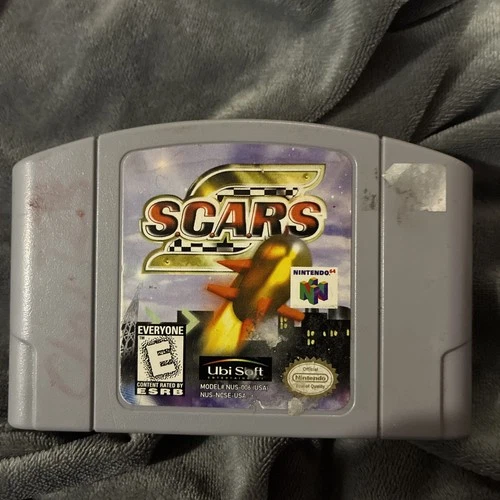 S.C.A.R.S. SCARS (Nintendo 64, 1999) AUTHENTIC- TESTED & WORKS