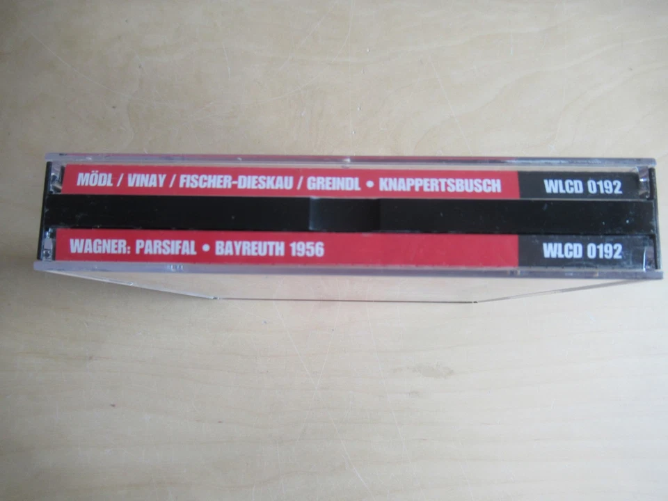 Wagner-Parsifal ( 1956 -Mödl, Vinay, Dieskau, Greindl-Knappertsbusch-4er CD Box - Bild 3 von 4