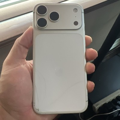 Apple iPhone 17 Pro Max AT&T - FMI 0ff - Face ID Works - Bad OLED / Parts READ