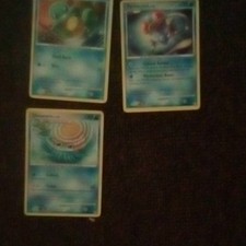 Nintendo Pokemon Trading Card Game TCG 3 Card Lot Regular Standard Card Stock