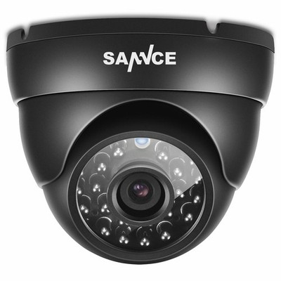 SANNCE 1080P Sicherheit CCTV Dome Kamera AHD/TVI/CVI/CVBS 1 Stück (1er Pack) 