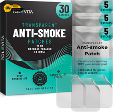 TOLEVITA Anti- Smoke Herbal Patches Transparent 21 mg  Quit Smoking Patches ...