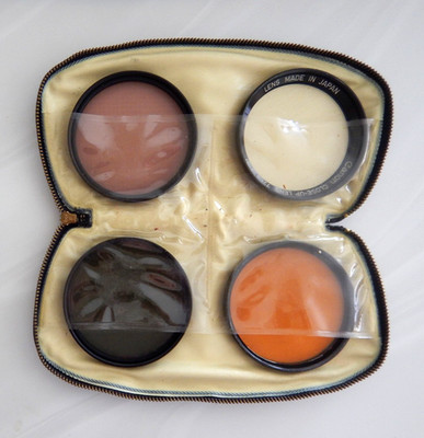 4 Tiffen Hoya 72mm Lens Filters: Enhancing, Polarizing, CCA Canon Close-Up LOT 2