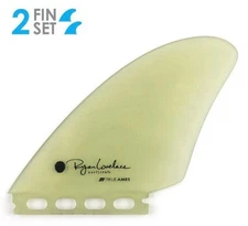 True Ames Fins Lovelace Piggyback Keels Futures Compatible Color Clear