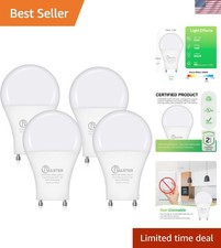 GU24 LED Light Bulb, 5000K Daylight, 9W100W Equivalent, 800 Lumens, A19 Shape...
