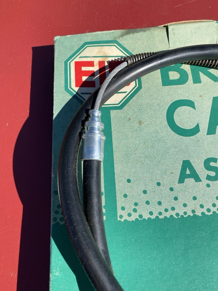 Chevrolet Chevy II 1967-68 Firebird palanca de mano cable de freno hielo 2564 59” 371/2” Foto 4 de 4