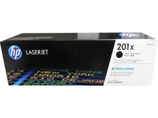 HP CF400X 201X Black High Yield Toner Cartridge Genuine OEM Original