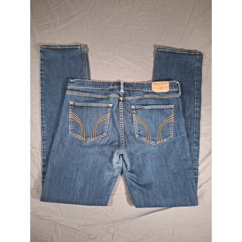 Hollister SoCal Stretch Denim Jeans Dark Wash Classic Fit W30 L33 - Picture 5 of 6