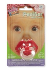 Babies 2 Grow Pacifier with Cover Color: red Size: one size