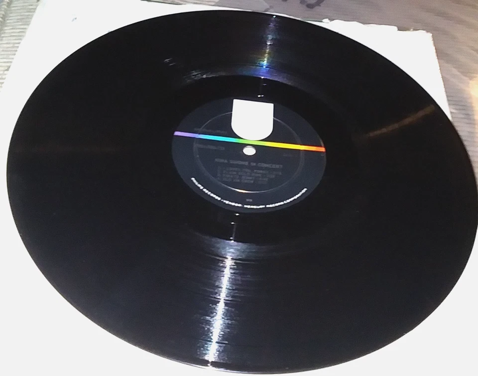 NINA SIMONE IN CONCERT / NINA SIMONE 1964 PHILIPS МОНО LP в оригинальной термоусадочной пленке - Изображение 3 из 3