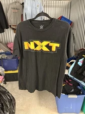 Ripple Junction WWE NXT The Future Is Now Men's L Wrestling Black Shirt