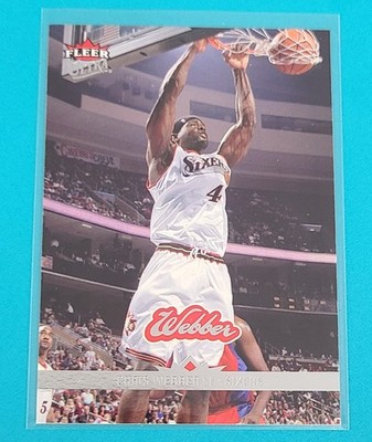 2006-07 Ultra #125 Chris Webber Philadelphia 76ers BASKETBALL Card C9