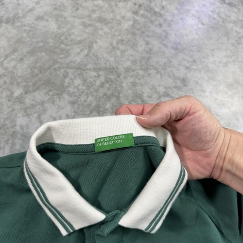 United Colors of Benetton Polo Shirt boys XL Long Sleeve Classic Casual youth - Picture 3 of 8