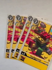 x4 ToyAgumon BT9-032 C Playset Digimon TCG X Record