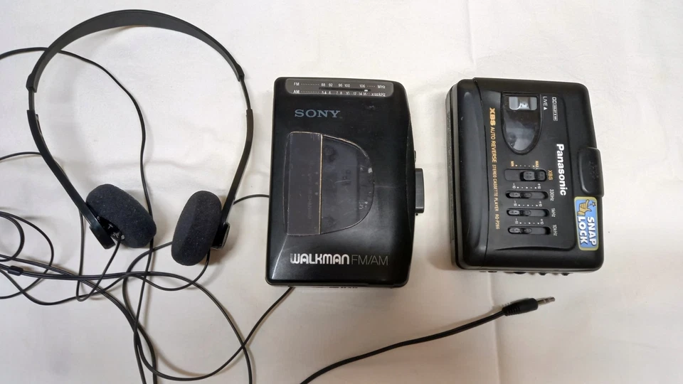 Panasonic und Sony Walkman