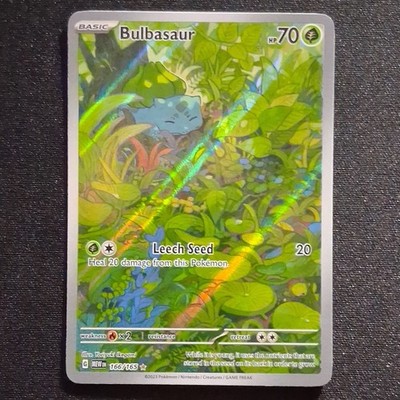 Pokémon Bulbasaur 166/165 Sv: Scarlet & Violet 151 Illustration