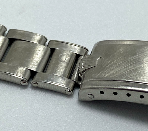 RARO CINTURINO RIVETTO ROLEX 7206 1967 VINTAGE ENDLINK 58 PER MODELLI 5512,... - Foto 12 di 15