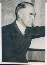 1936 Photo Martin Nolan Chauffeur Raymond Short State Director Kansas City Jail
