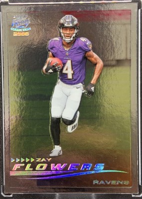 2023 Panini Zenith Zay Flowers #25 (RC) Rookie Pacific Revolution - Ravens