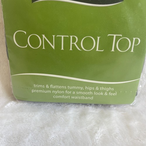 No Nonsense Control Top collant nylon punta trasparente taglia B off nero 1 paio M43 - Foto 3 di 6