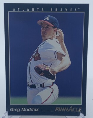 1993 Score Pinnacle Greg Maddux Atlanta Braves #517