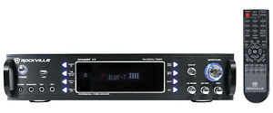 Rockville RPA60BT 1000 Watt Home Theater Receiver w/ Bluetooth/Tuner/USB/Mixer