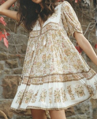 juniper mini dress white